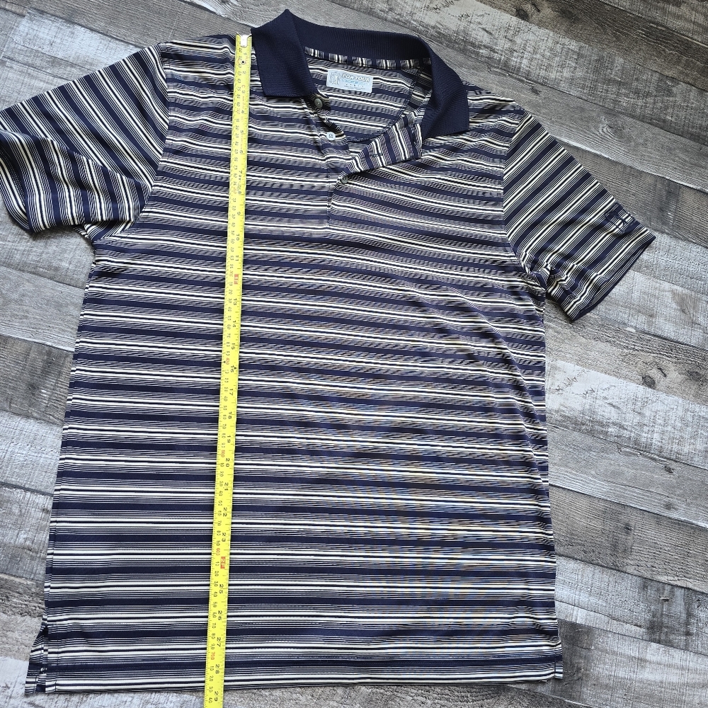 PGA Tour Fitted Short Sleeved Polo Golf Shirt Mens Large - Picture 14 of 15